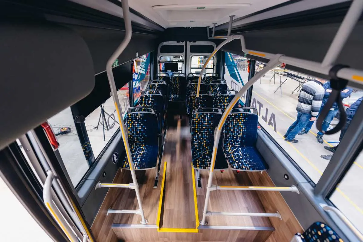 „Altas Auto“ pristatė pirmuosius elektrinius autobusus