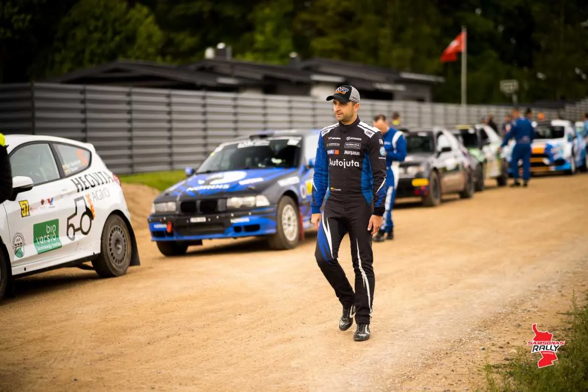 Testiniame „Samsonas Rally Rokiškis“ greičio ruože tempą diktavo ukrainiečiai su WRC „Mini“