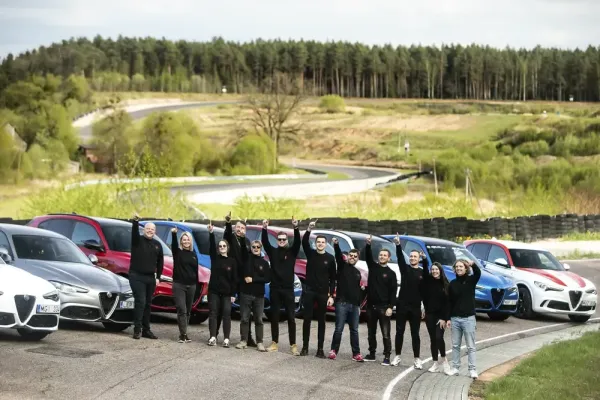"Alfa Romeo" į "Press ralį" grįžta su gausiausia komanda