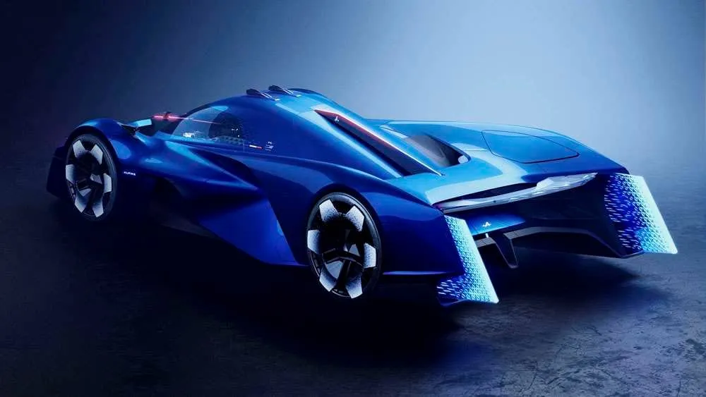 „Alpine Alpenglow”: vienvietis hiperautomobilis su permatomu kėbulu ir vandeniliniu varikliu