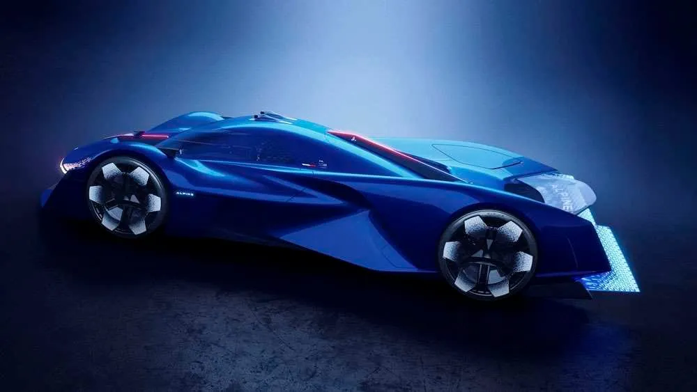 „Alpine Alpenglow”: vienvietis hiperautomobilis su permatomu kėbulu ir vandeniliniu varikliu
