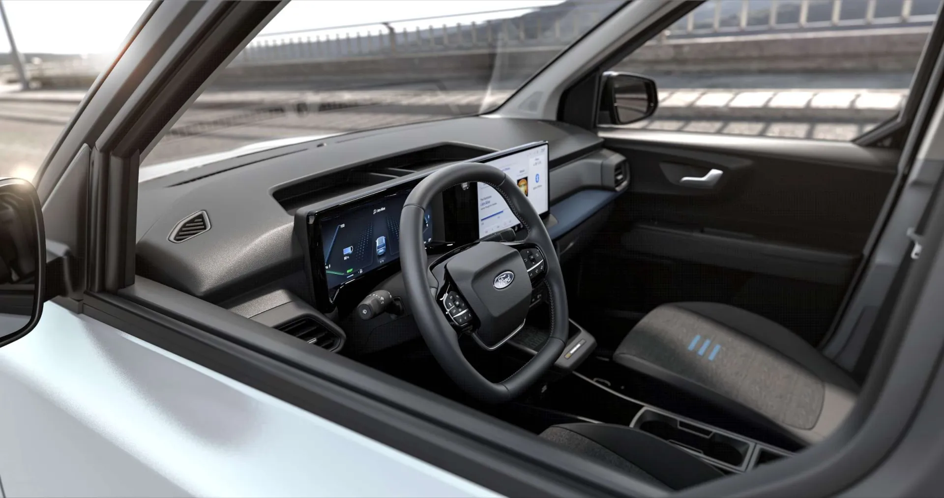 „Ford“ pristatė naują elektromobilį