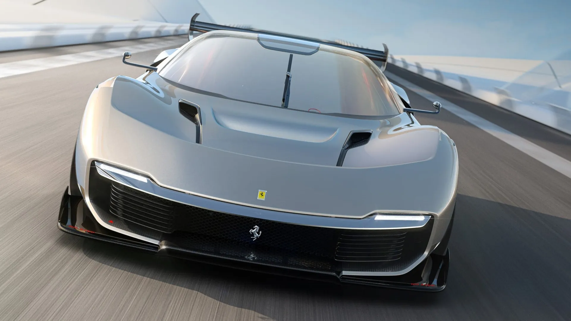 „Ferrari KC23”: unikalus treko superautomobilis su kvėpuojančiu kėbulu