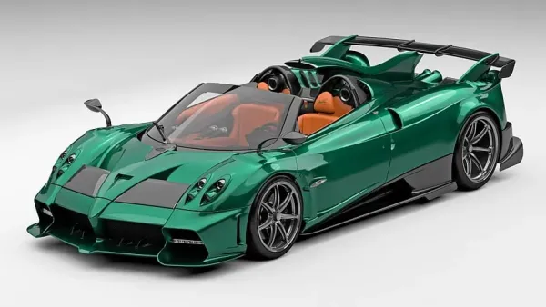 Pagani Imola Roadster: galingesnis, elegantiškesnis ir brangesnis nei originalus kupė