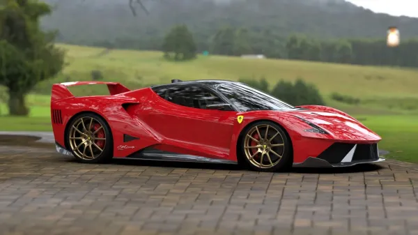 "Angelelli Effequaranta": itališkas hibridinis superautomobilis, sukurtas "Ferrari F40" pagrindu