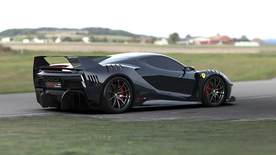„Angelelli Effequaranta”: itališkas hibridinis superautomobilis, sukurtas „Ferrari F40” pagrindu