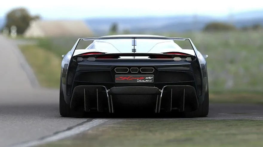 „Angelelli Effequaranta”: itališkas hibridinis superautomobilis, sukurtas „Ferrari F40” pagrindu