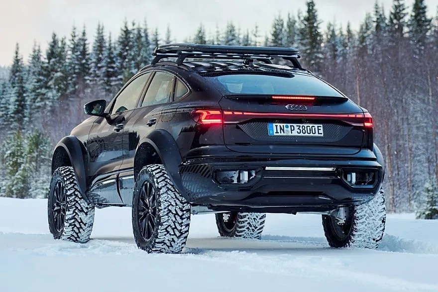„Audi“ išslaptino ekstremalų ‚Q6 e-tron offroad‘