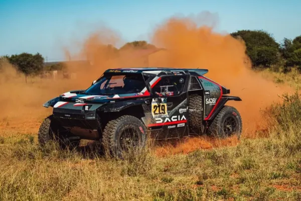 „Dacia Sandriders“ komanda ralio reido pasaulio čempionato trečiajame etape Pietų Afrikoje vėl lipo ant podiumo