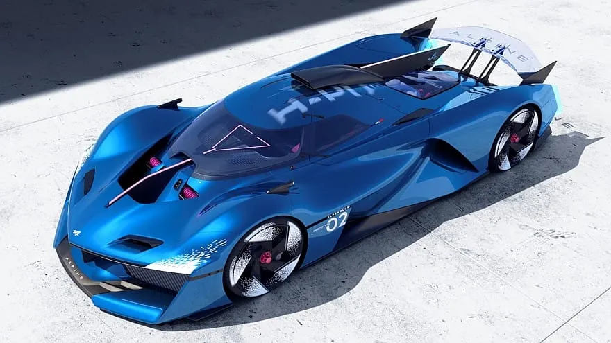 2028 m. pasirodys „Alpine“ superautomobilis su 1000 AG hibridine jėgaine