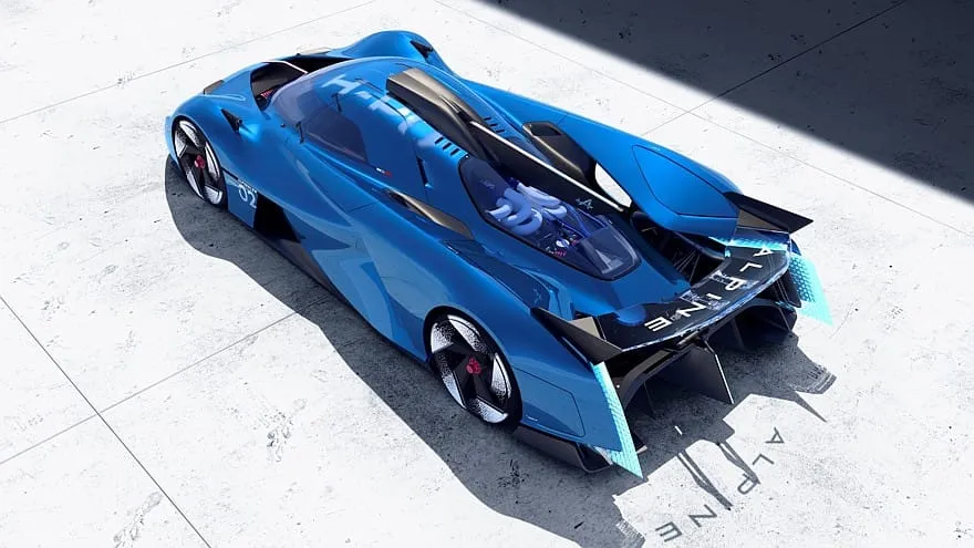 2028 m. pasirodys „Alpine“ superautomobilis su 1000 AG hibridine jėgaine