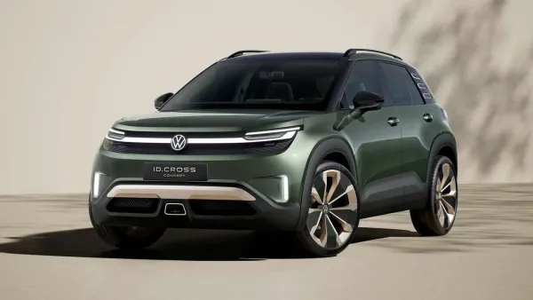 „ID. CROSS Concept“ – „Volkswagen“ pristato elektrinį SUV