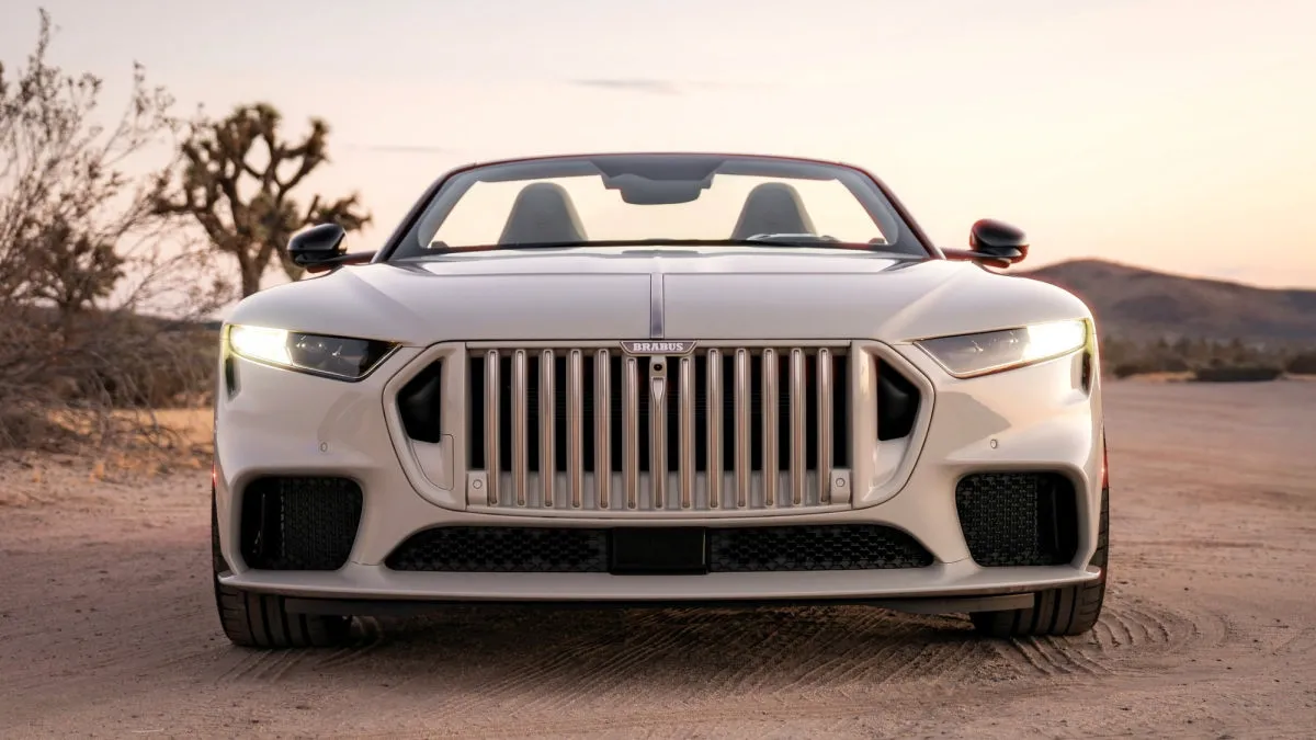 „Brabus Bodo Cabriolet“: sausumos jachta su griausmingu V12 varikliu ir uraganine dinamika