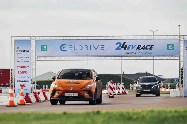 Penktosios 24H elektromobilių lenktynės vėl vyks Panevėžyje